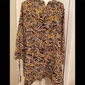 New Directions Leopard Print Tunic.